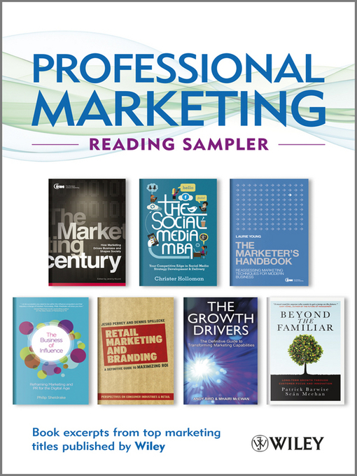 Title details for Professional Marketing Reading Sampler by Wiley - Available